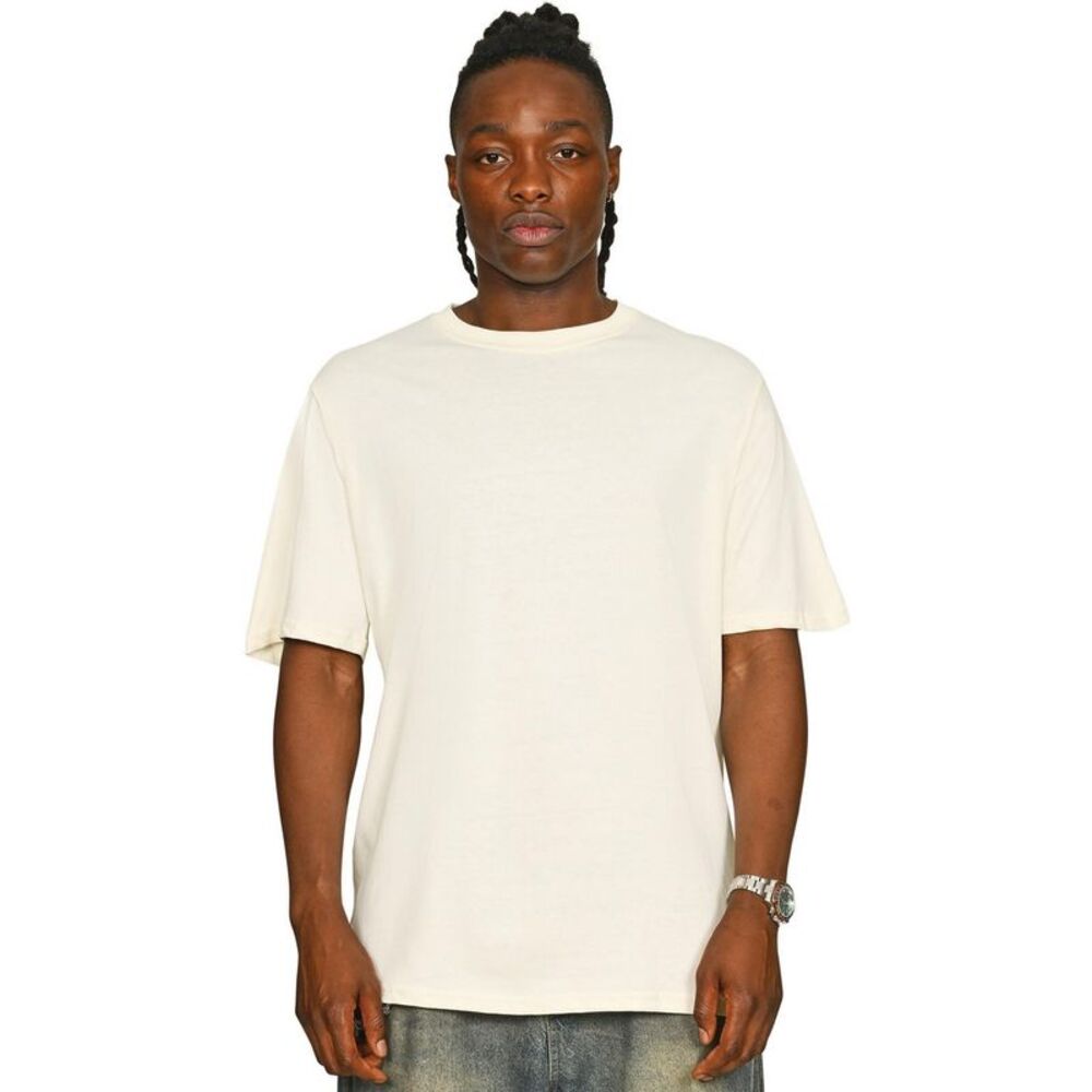 Casual Classics Unisex Adult Core 180 Combed Ringspun Cotton Tall T-Shirt / Ecru